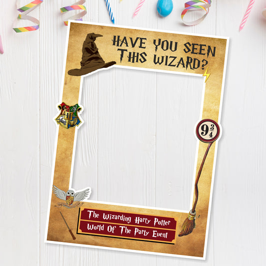 Harry Potter Theme Personalized Photobooth