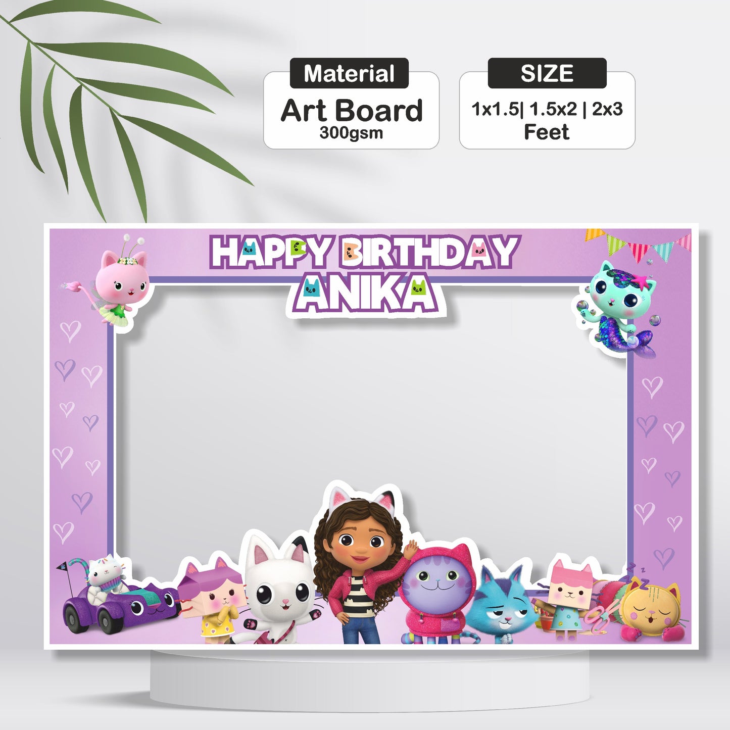 Gabby’s Dollhouse Theme Photobooth