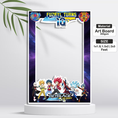 Beyblade Theme Personalized Photobooth My Store