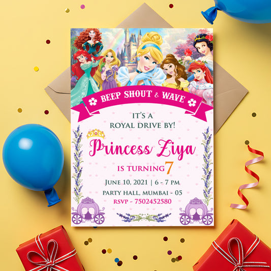 Princess Theme Invite